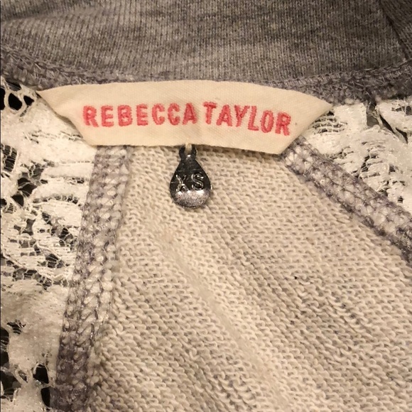 Rebecca Taylor lace inset sweatshirt - Picture 4 of 4